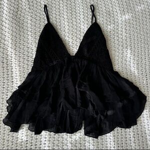 Millibon U.S.A Black cami top